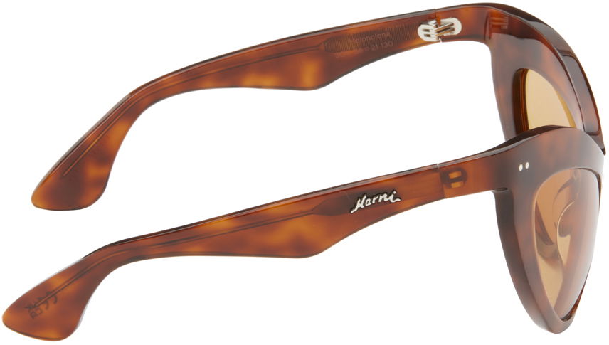 Слънчеви очила Marni Marni Cat Eye Sunglasses Кафяво | 3OY, 1