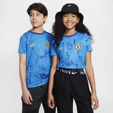 Фланелка Nike Chelsea FC Academy Pro Dri-FIT Pre-Match Short-Sleeve Top Синьо | FQ0010-436, 0