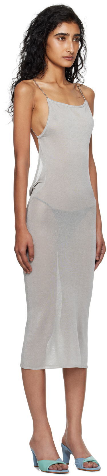 Pокля Miaou Miaou Awa Maxi Dress Сиво | 5076MKTMSL, 1