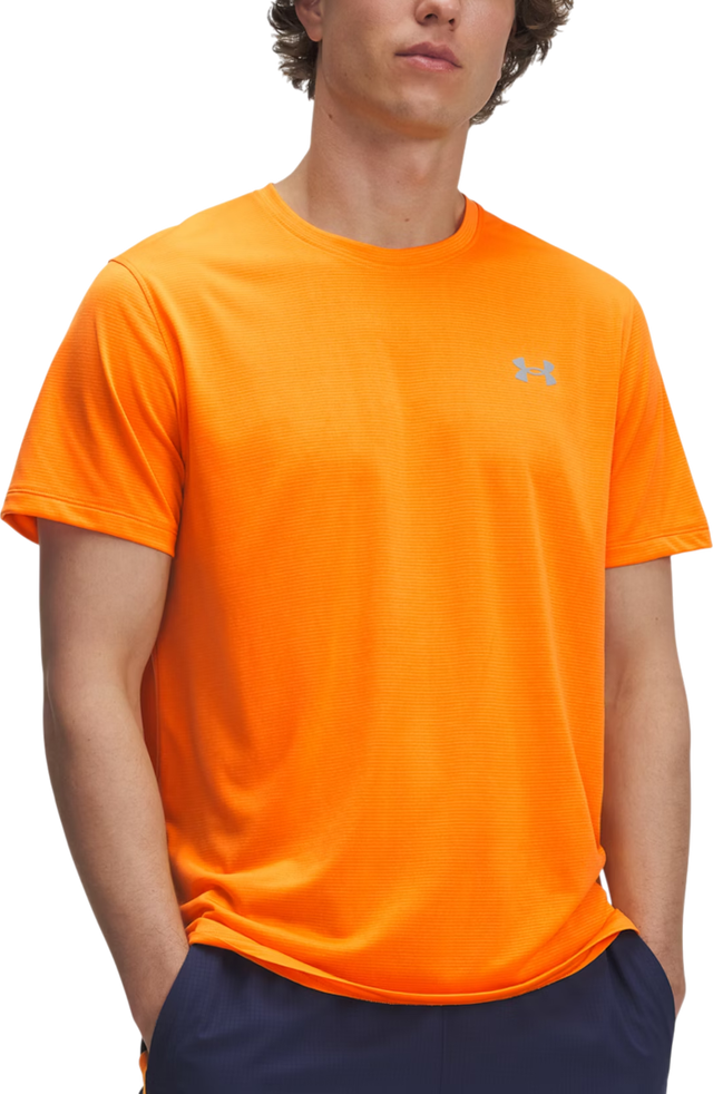 LAUNCH Textured Short Sleeve T-Shirt