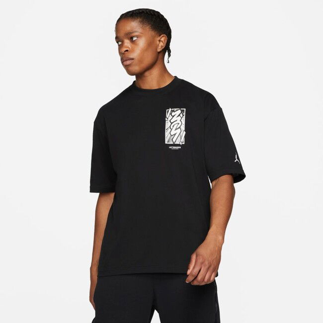 Тениска Jordan Dri-Fit Zion Tee Черно | DH0592-010, 1