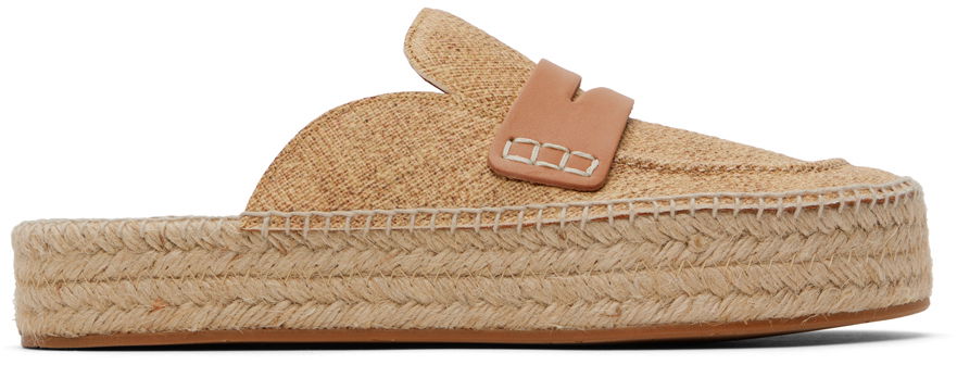 Облекло JW Anderson JW Anderson Espadrille Platform Loafers Бежово | ANM42505A, 0