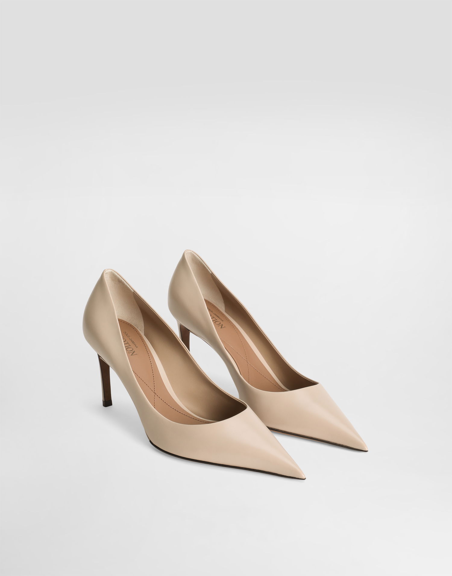 Аксесоари Dolce & Gabbana Dolce & Gabbana Devotion Calfskin Pumps Бежово | CD1893AP41280010, 1