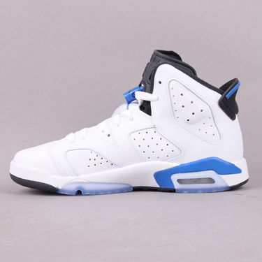 Кецове и обувки Jordan Air Jordan 6 Retro ''Sport Blue'' BG Бяло | 384665-107, 0