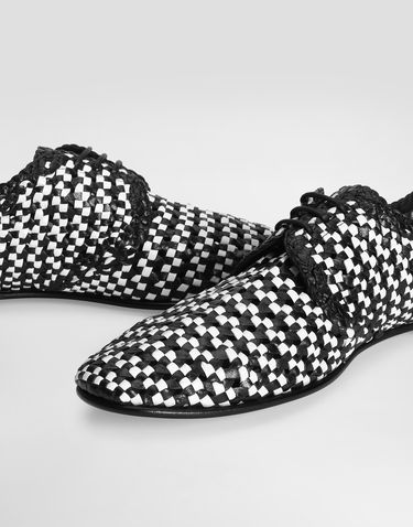 Аксесоари Dolce & Gabbana Dolce & Gabbana Woven Leather Derby Shoes Многоцветен | A10872A9M518B926, 3