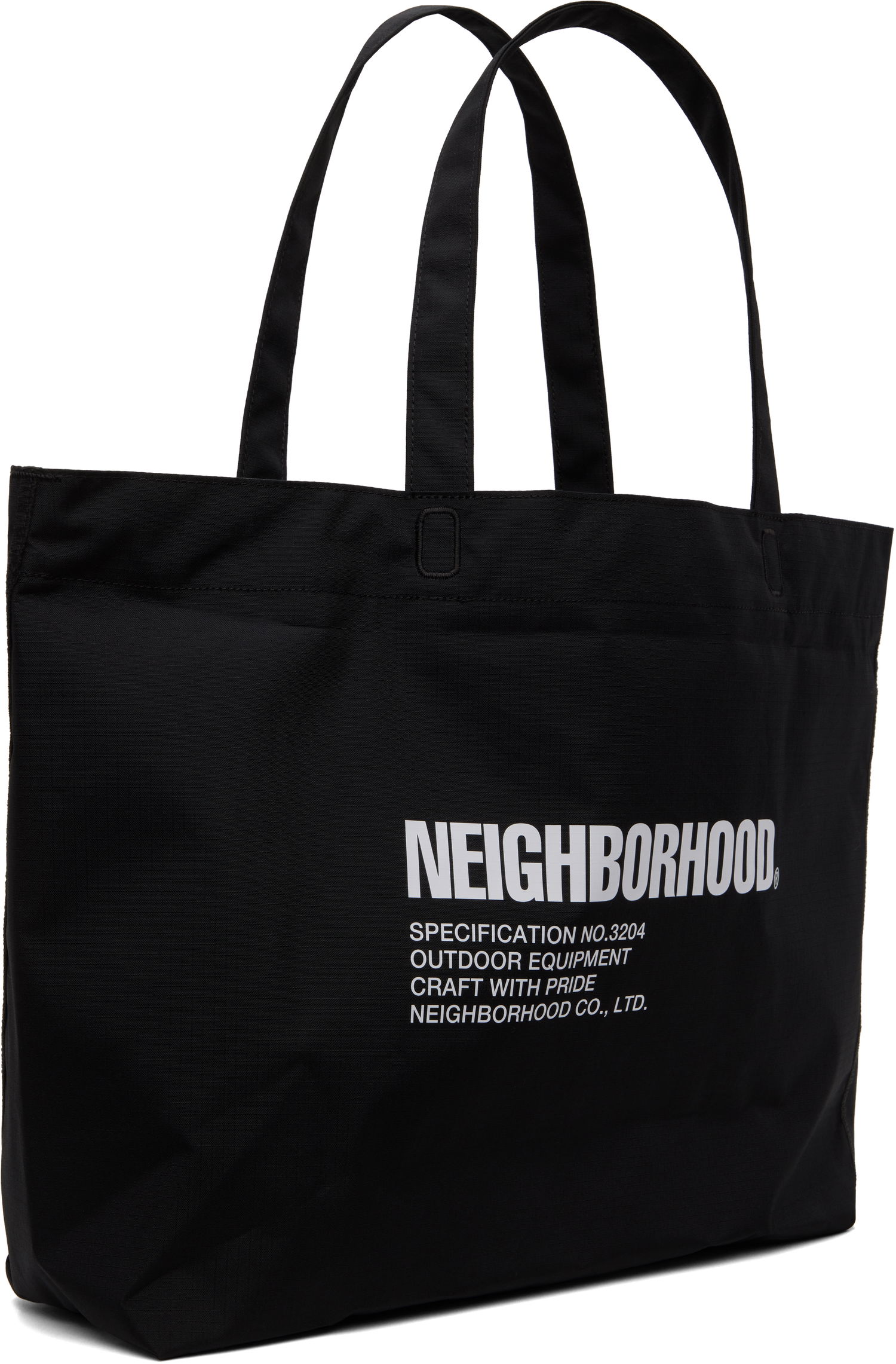 Голяма пазарска чанта Neighborhood Helinox Edition Tote Bag Черно | 251HXHXN-CG01, 1