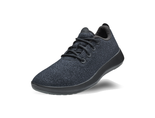 Кецове и обувки Allbirds Wool Runner Mizzles Черно | 6858889298000