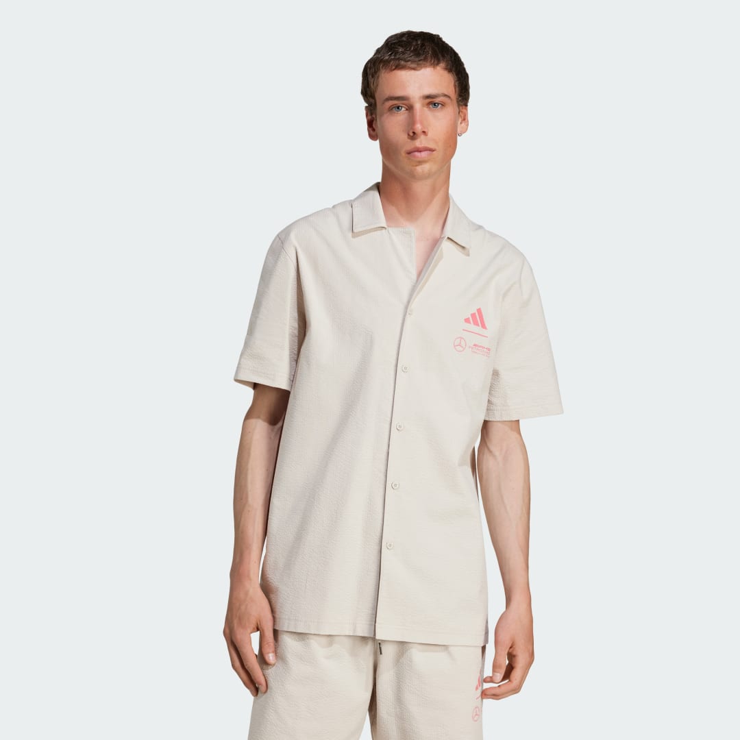 Риза adidas Performance Mercedes-AMG Petronas Formula One Team Summer Shirt Бежово | KE7900, 0