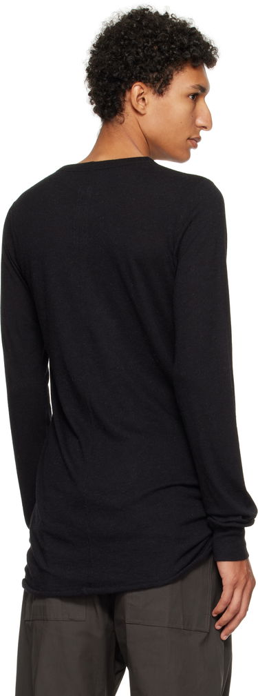 Тениска Rick Owens Concordians Basic Long Sleeve T-shirt Черно | RU02E1252 JR, 2