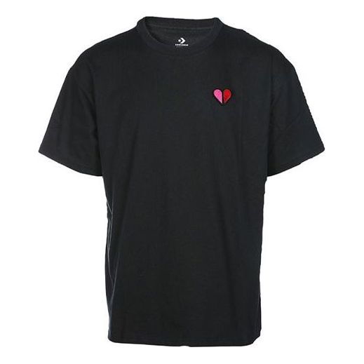 Тениска Converse Valentine's Day Heart Graphic Tee Черно | 10021420-A01