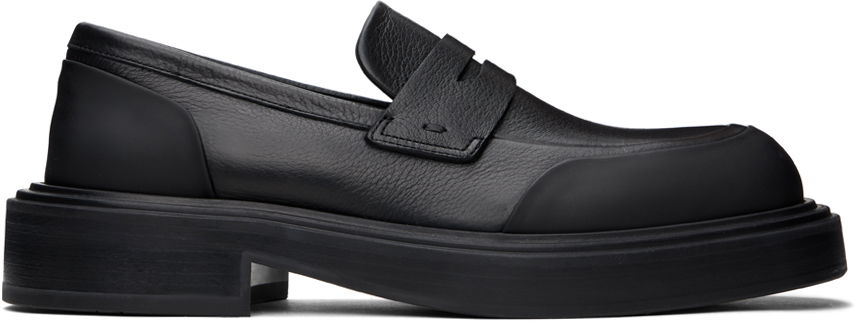 Кецове и обувки FERRAGAMO Ferragamo Rubber Detail Loafers Черно | 768723, 0