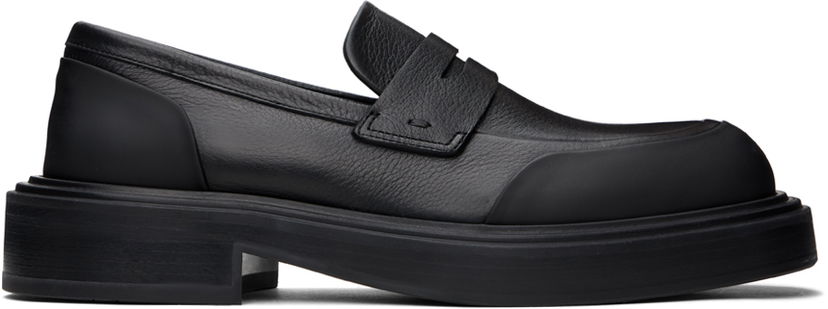 Кецове и обувки FERRAGAMO Ferragamo Rubber Detail Loafers Черно | 768723