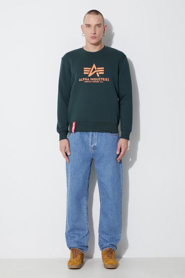 Пуловер Alpha Industries Alpha Industries Basic Sweater Зелено | 178302.353, 1