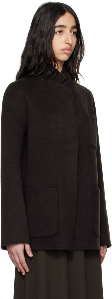 Яке TOTEME TOTEME Patch Pocket Jacket Сиво | 242-WRO1613-FB0006, 4