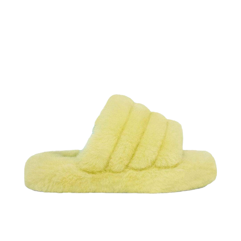 Кецове и обувки UGG UGG Fluff Yeah Slide Жълто | 1120030K-PGRD