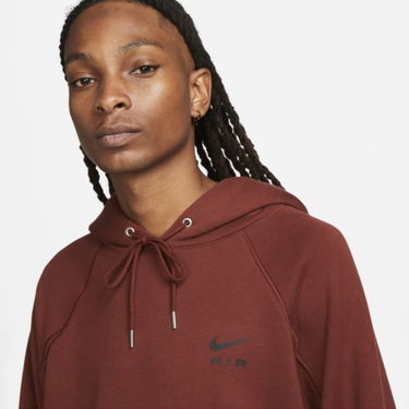 Суитчър Nike Air Men's French Terry Pullover Hoodie Кафяво | DQ4207-217, 1