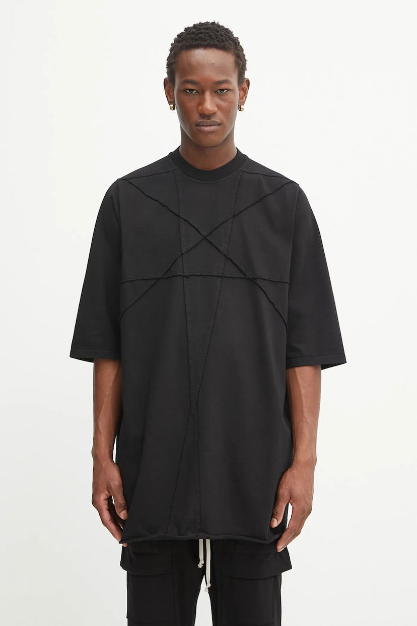 Тениска Rick Owens Rick Owens DRKSHDW Jumbo SS T-Shirt Черно | DU02E7274.RIGET2