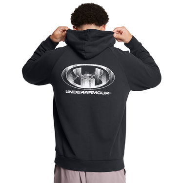 Суитчър Under Armour Rival Fleece Textured Glitch Hoodie Черно | 1389428-001, 1