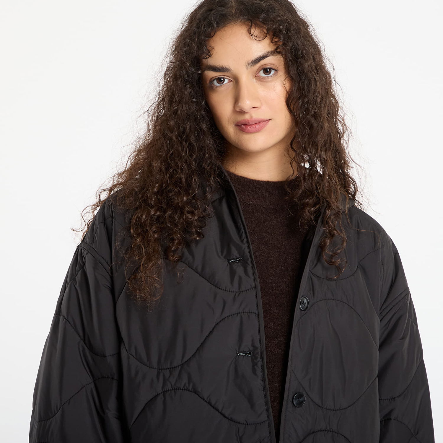 Яке Samsoe Samsoe Wavy Quilted Jacket Sadonna Черно | F25300147_CLR000021, 1