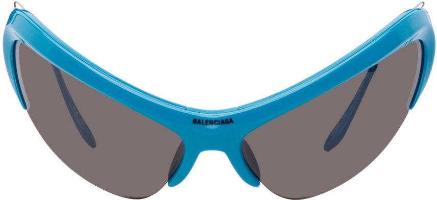 Слънчеви очила Balenciaga Blue Wire Cat Синьо | BB0232S-004, 0