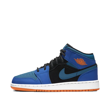 Кецове и обувки Jordan Air Jordan 1 Mid "Racer Blue" GS Синьо | 554725-440, 3