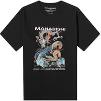 Тениска Maharishi Double Dragon T-Shir Черно | 1080-BLK, 1