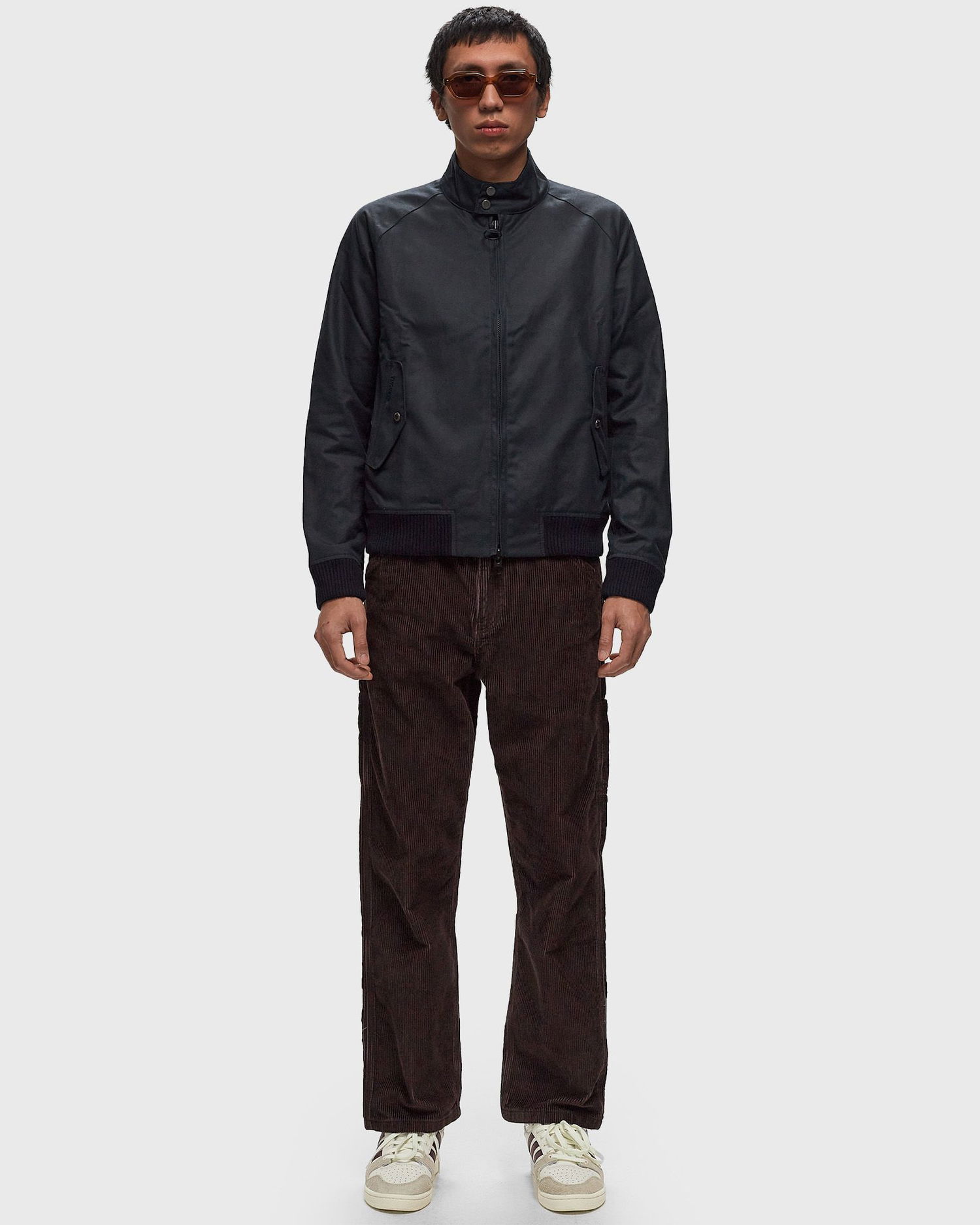 Яке бомбър Barbour Waxed Bomber Jacket Черно | MWX2237NY51, 1