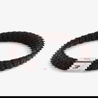 Гривна Tommy Hilfiger Braided Leather Bracelet with Clasp Кафяво | 2790330, 0