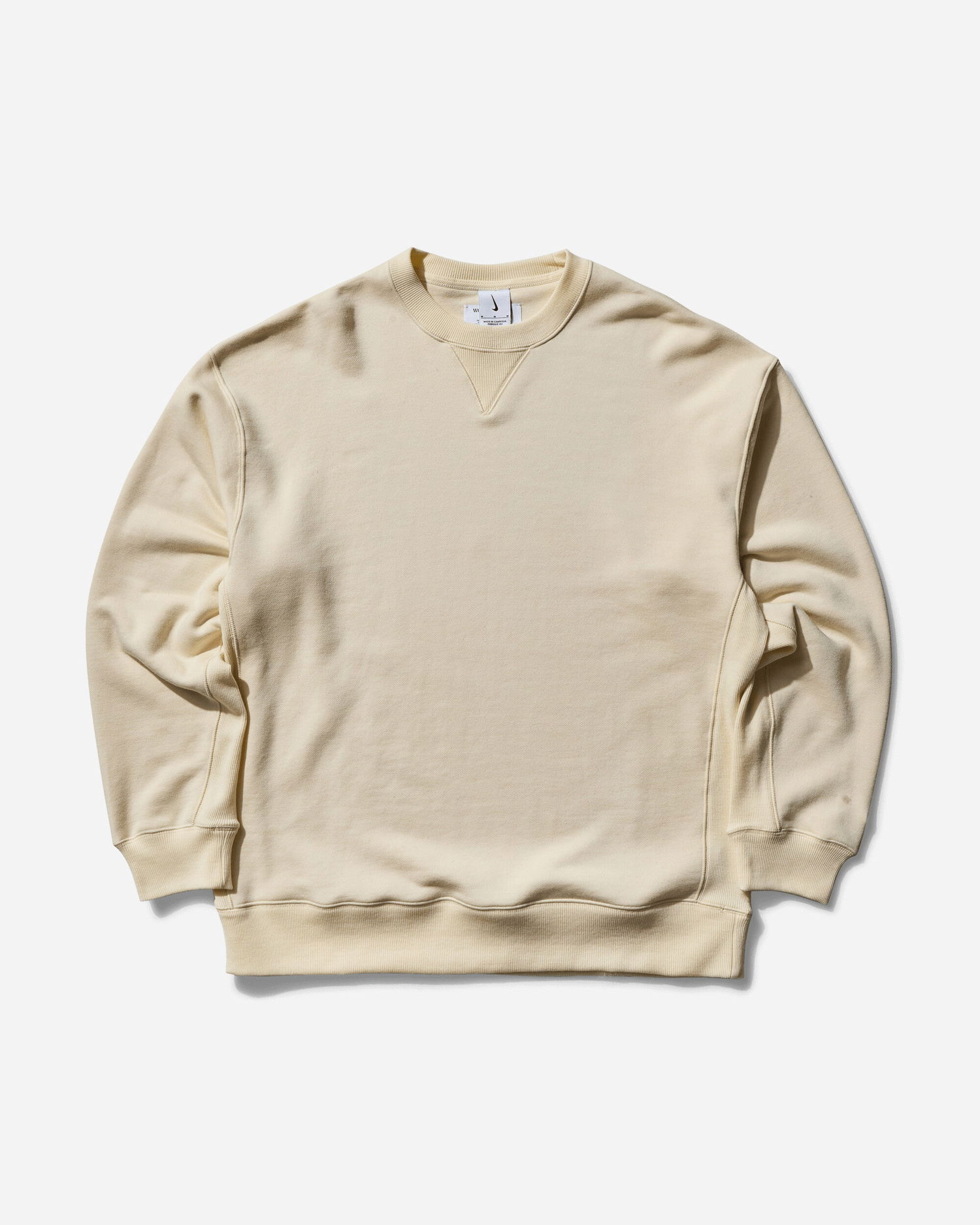 Суитчър Nike Wool Classics Crewneck Sweatshirt Бежово | FV4883-901, 0