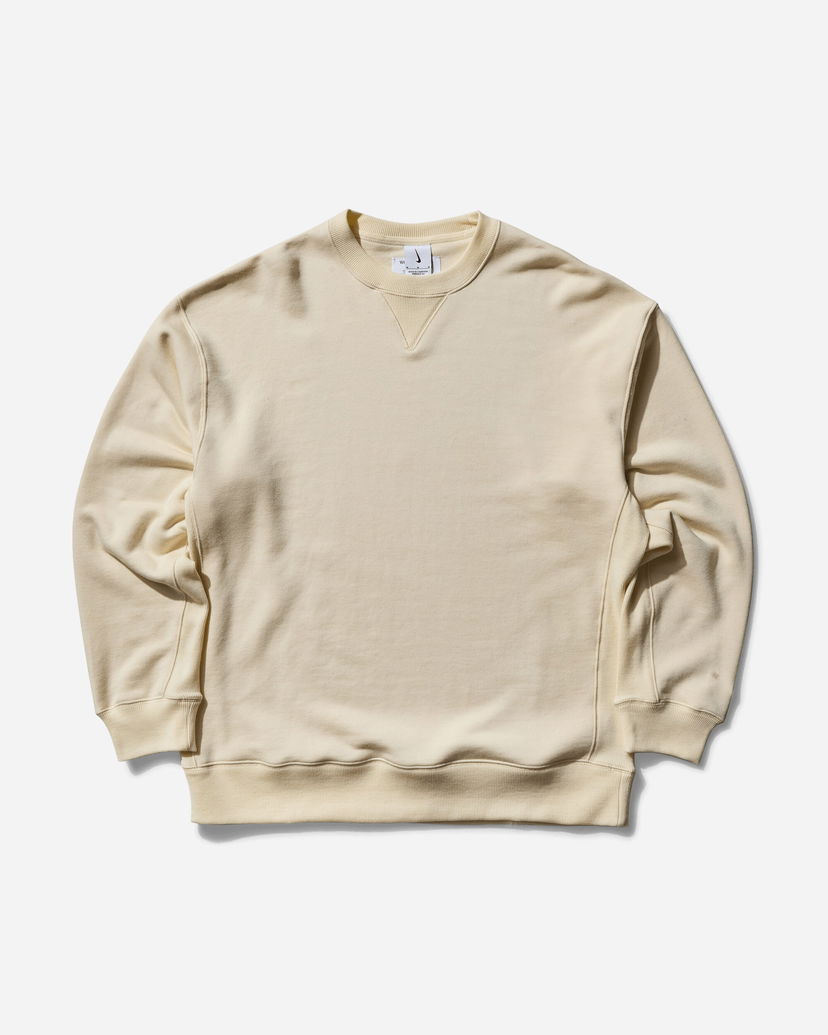 Суитчър Nike Wool Classics Crewneck Sweatshirt Бежово | FV4883-901