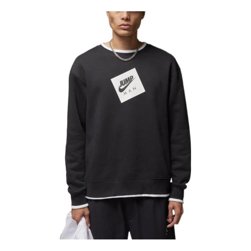 Суитчър Jordan Jordan Contrasting Patch Hoodie Черно | DV4524-010, 0