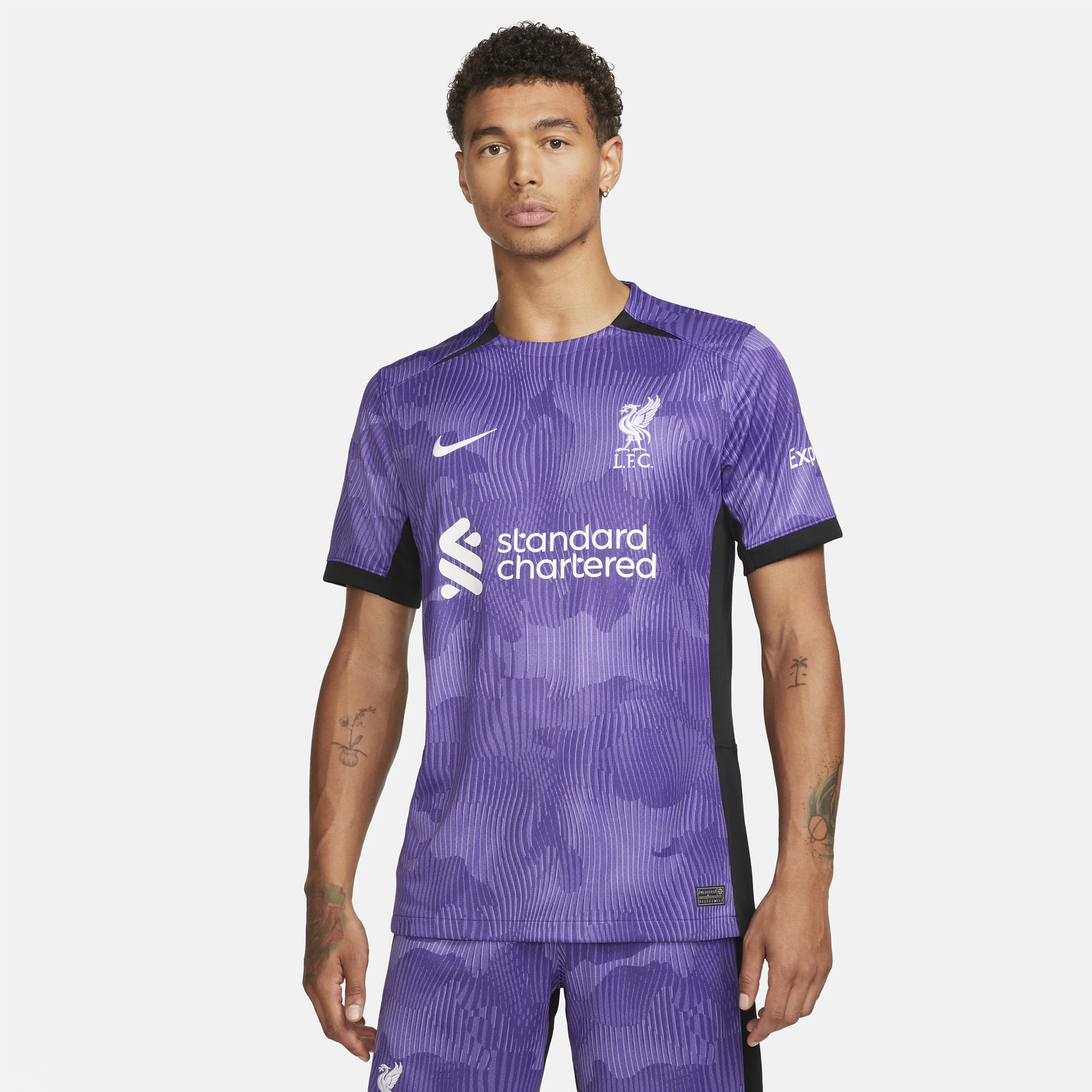 Фланелка Nike Dri-FIT Liverpool FC Stadium 2023/24 Лилаво | DX9822-568, 0
