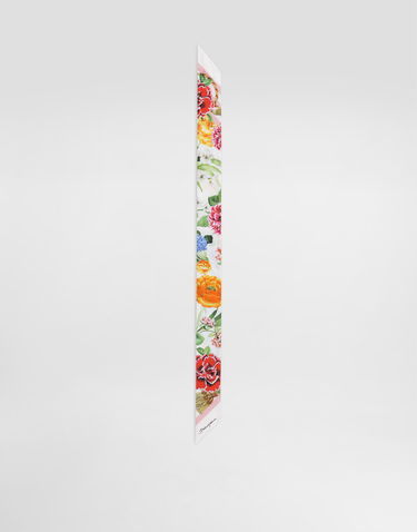 Шал Dolce & Gabbana Dolce & Gabbana Floral-Print Twill Headscarf Многоцветен | FS215AGDCV8HD5KU, 0