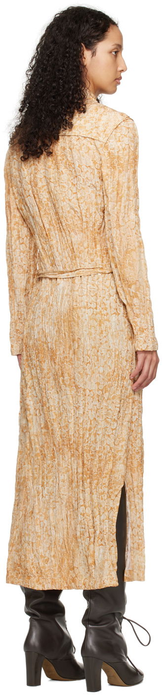 Pокля LEMAIRE Lemaire Atelier la Folie Edition Midi Dress Бежово | DR1064 LF1261, 2