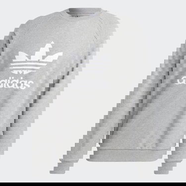 Суитчър adidas Originals Adicolor Classics Trefoil Crewneck Сиво | IA4857, 4