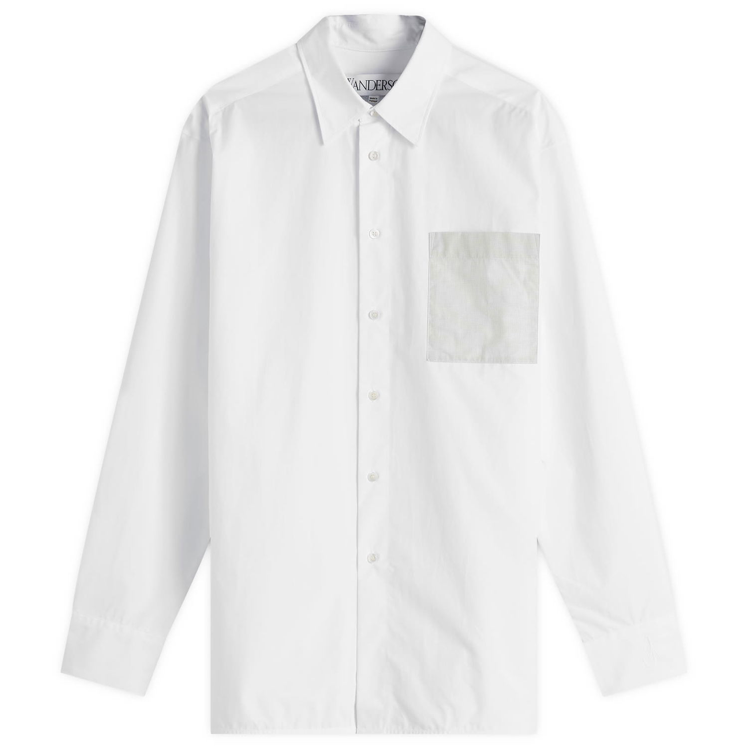 Риза JW Anderson Contrast Patch Pocket Shirt White Бяло | SH0350-PG1090-001, 0