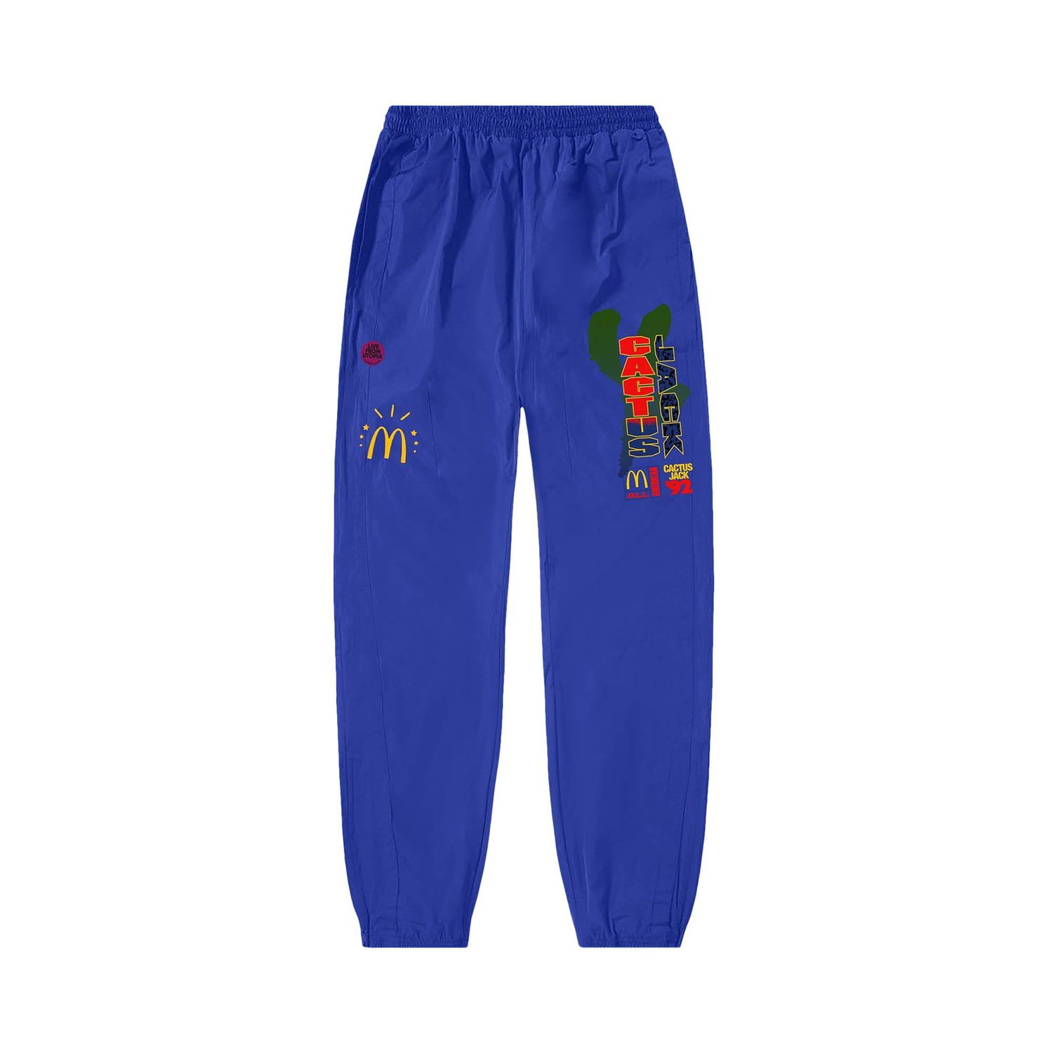 Панталони Cactus Jack by Travis Scott McDonald's x All American '92 Nylon Pants II Синьо | CJMD BP62 BLUE, 1