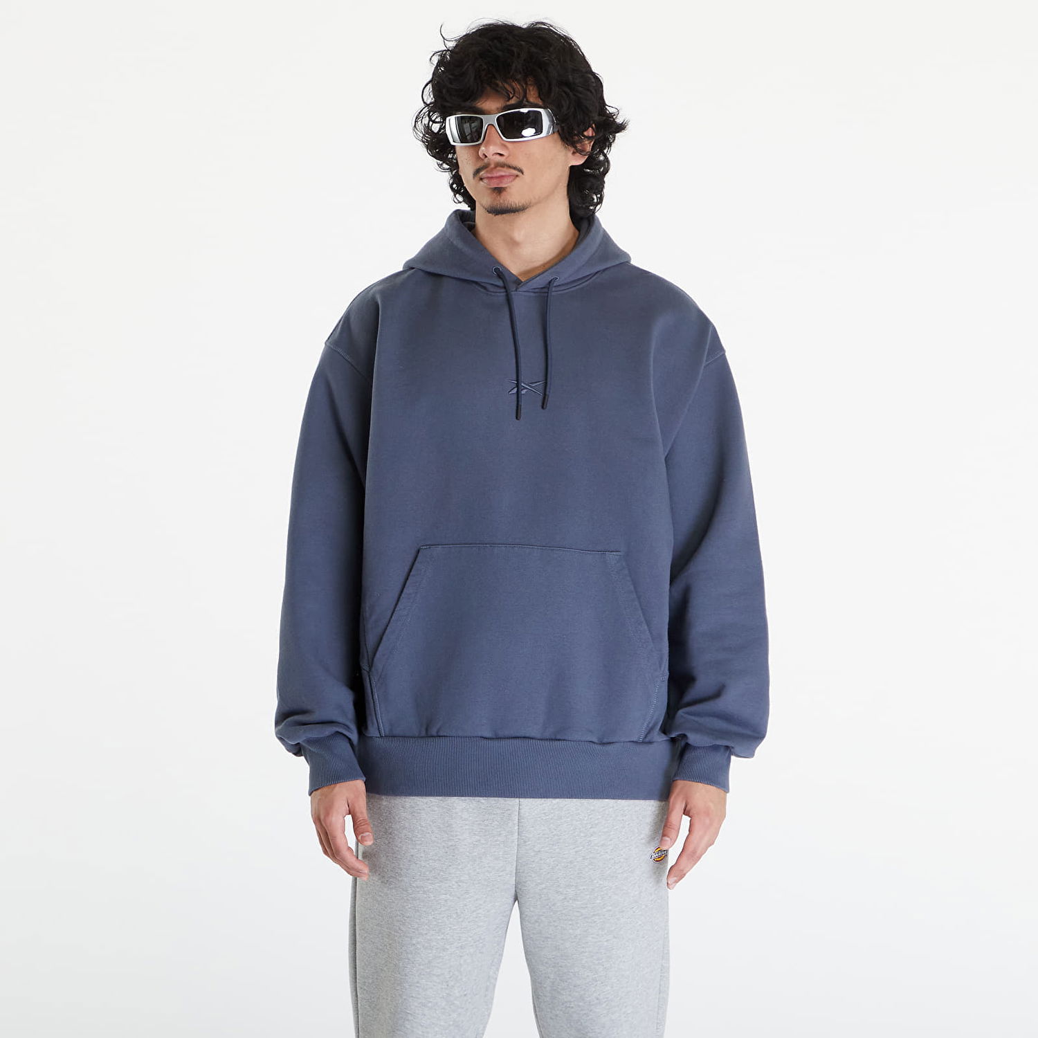 Суитчър Reebok LTD Oversized Hoodie UNISEX Stone Blue Синьо | RMBB001C99FLE0037000, 0