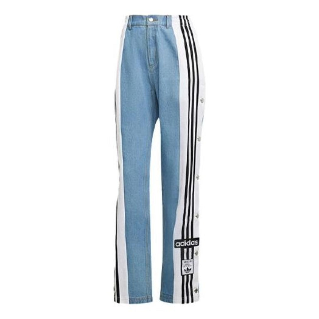 Дънки adidas Originals Snap Denim Pants Синьо | H59020, 0
