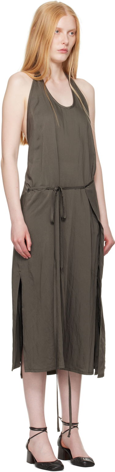 Pокля LEMAIRE Lemaire Apron Midi Dress Зелено | DR1108 LF1388, 1