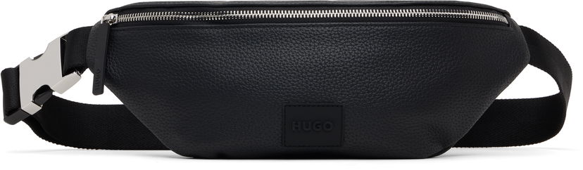 Чанта за кръста BOSS Black Leather Belt Bag Черно | 50535679