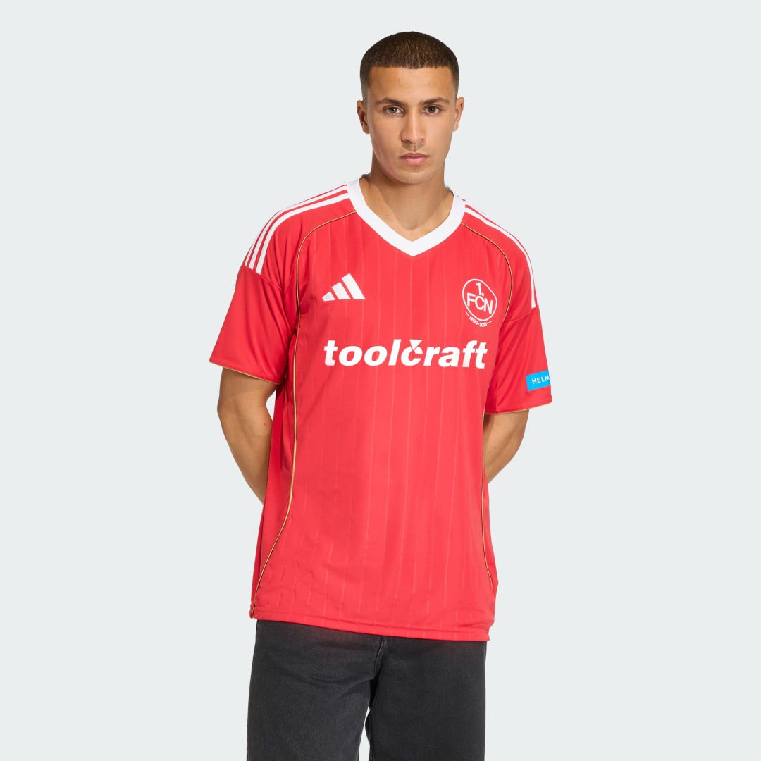 Фланелка adidas Performance FC Nürnberg 25/26 Third Football Jersey Червено | KK6454, 0