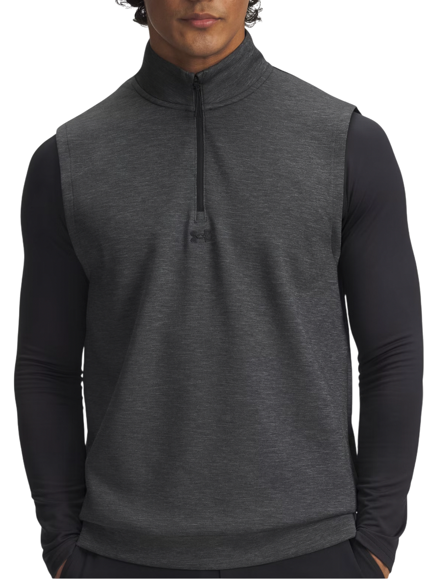Жилетка Under Armour Drive Heathered Quarter-Zip Midlayer Vest Сиво | 6006049-001, 0