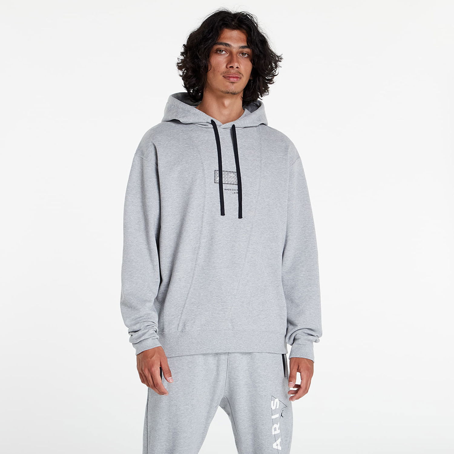 Суитчър Jordan Paris Saint-Germain Fleece Сиво | dm3096-063, 1