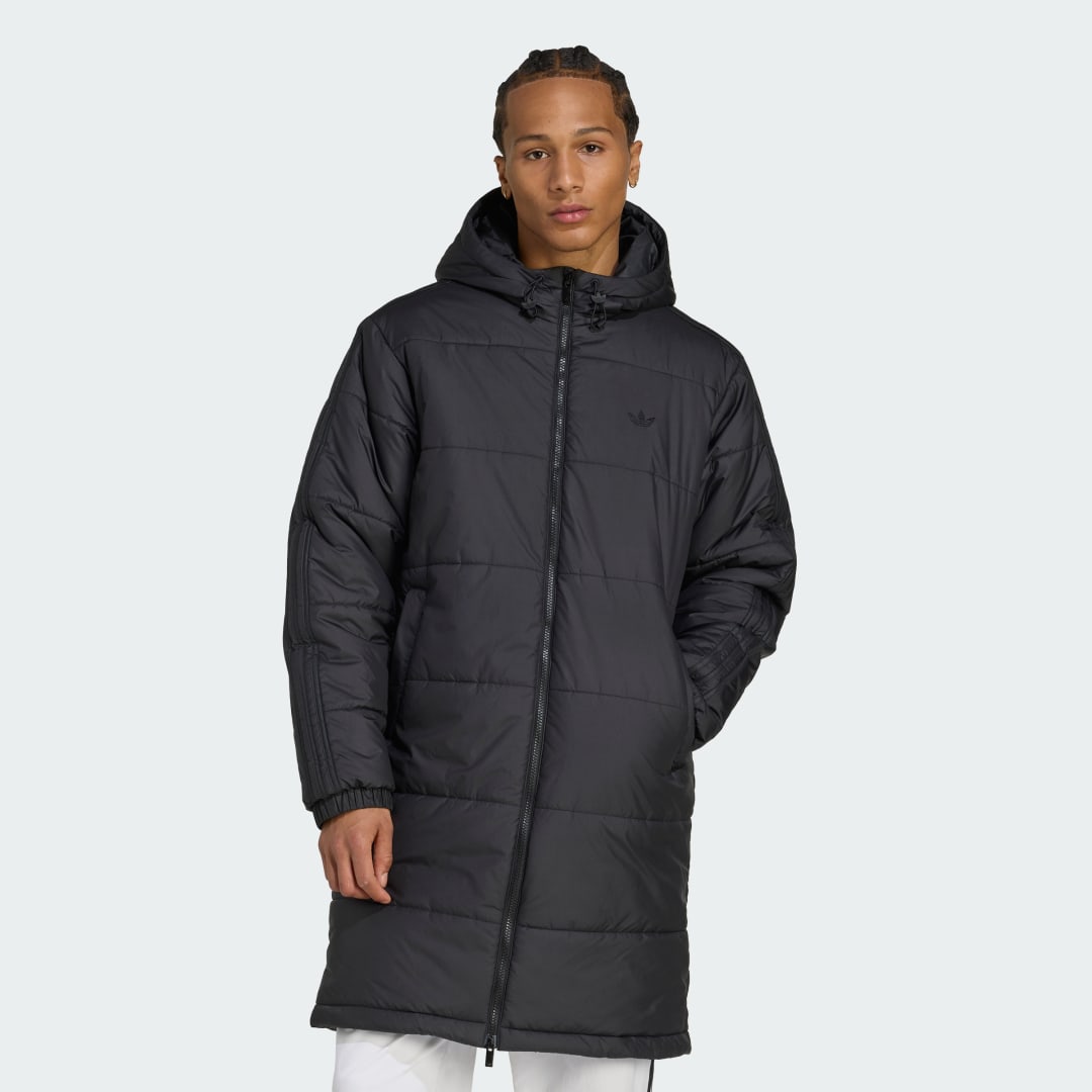 Парка adidas Performance Long Padded Jacket Adicolor Черно | KA0828, 0