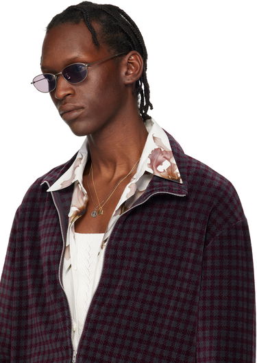 Слънчеви очила RETROSUPERFUTURE Uovo Sunglasses Лилаво | L6D, 3