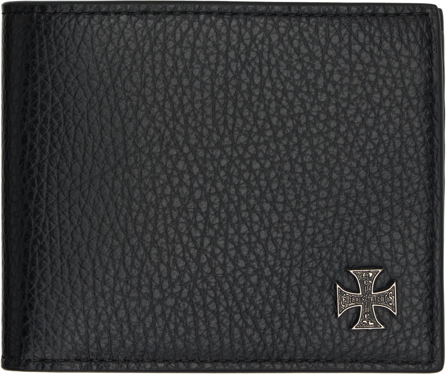 Портфейл Enfants Riches Déprimés Bifold Logo Embossed Leather Wallet Черно | 100-368, 0