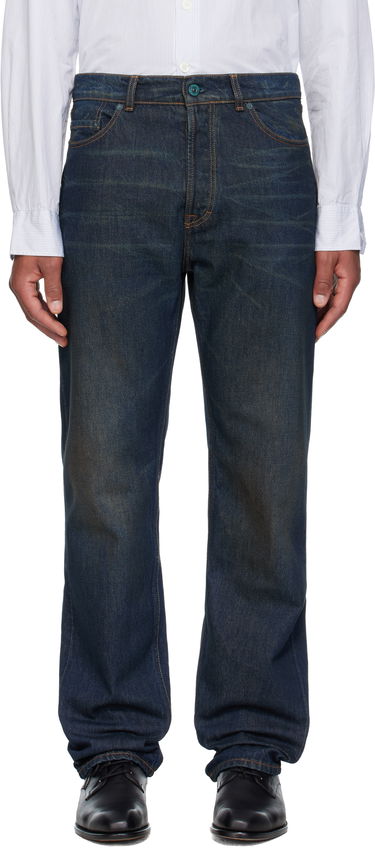 Дънки OUR LEGACY First Cut Straight Leg Jeans Синьо | M4255FS, 0