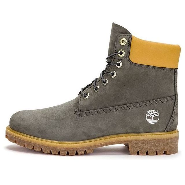 Кецове и обувки Timberland 6 Inch Premium Waterproof Boots Сиво | A6873W