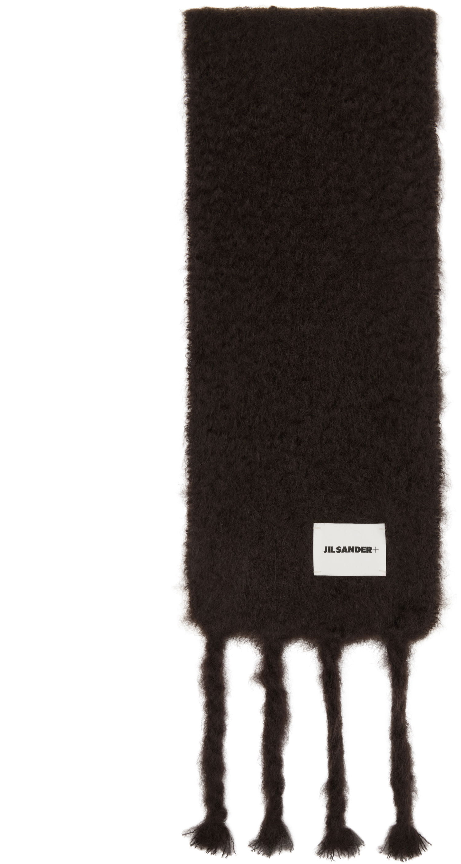 Шал Jil Sander Jil Sander Slim Wool Blend Scarf Кафяво | J40TE0132_J40041, 0